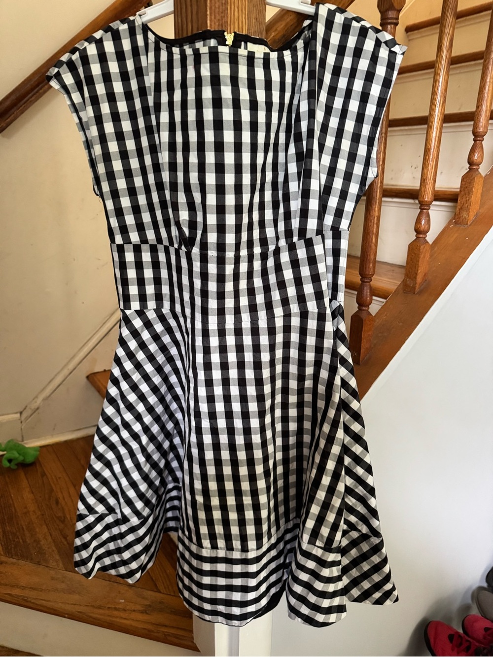 Kate Spade Gingham Fiorella Dress Size 8